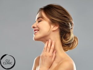 מיצוק צוואר לשיפור מרקם העור והפחתת רפיון