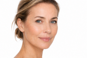 העלמת קמטים בלחיים מראה טבעי לאחר טיפול